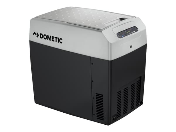 Dometic TropiCool TCX 21 - Bærbar kjøler - bredde: 45 cm - dybde: 30.3 cm - høyde: 42 cm - 21 liter - Klasse E - grå