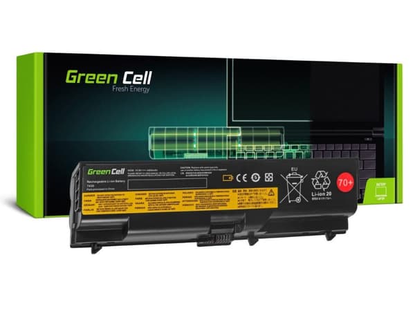 Kannettavan tietokoneen akku Lenovo ThinkPad L430 L530 T430 T530 W530 / 11,1V 4400mAh