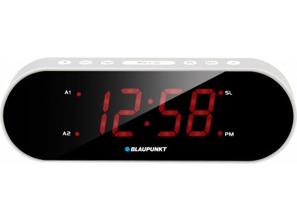 Radiovekkerklokke Blaupunkt CR6SL Sølv