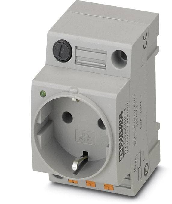 Skåpsockel Phoenix Contact EO-CF/PT/LED/F Grå 1 st