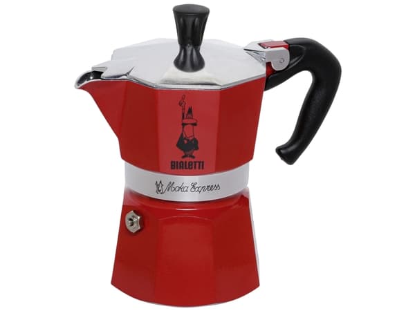 Bialetti Moka Express - Percolator - röd