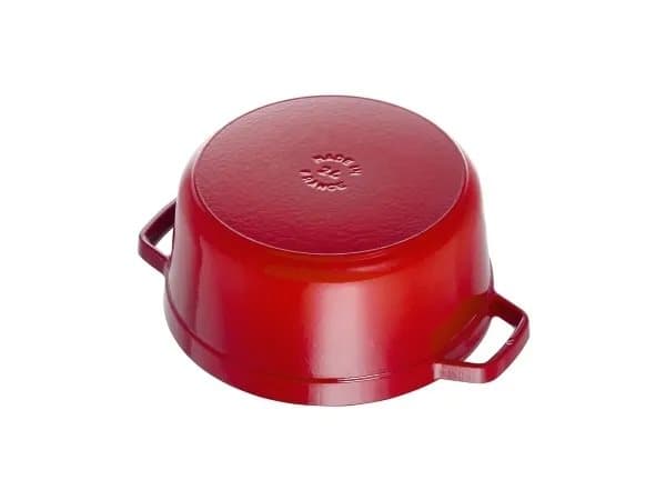 Staub 40509-840-0, 5,2 L, Punainen, valurauta, Emali, Ranska, 26 cm