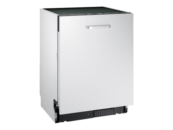 Samsung DW60M6070IB, Täysin integroitu, Kokonaiskoko (60 cm), LED, Kylmä, Kori, Ruostumaton teräs