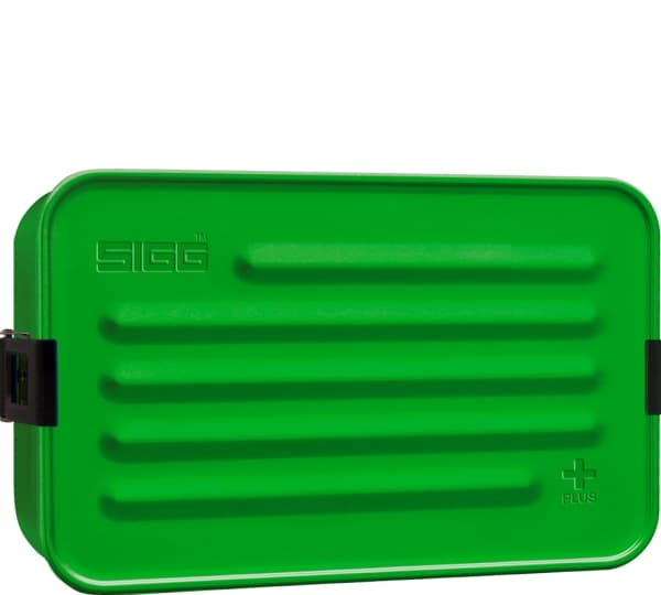 SIGG Plus L, Lunsjbeholder, Voksen, Grønn, Aluminium, Monokromatisk, Rektangulær