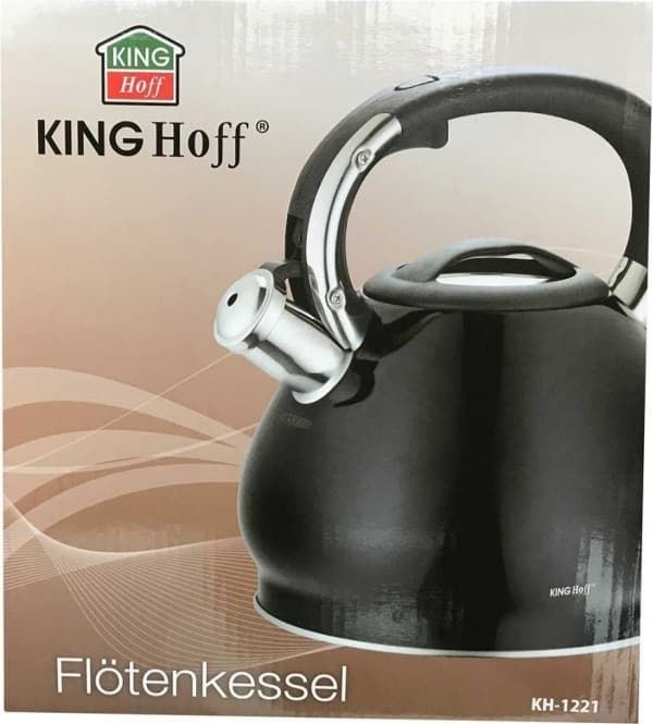 KingHoff Vannkoker med fløyte Kinghoff 3,4L KH-1221