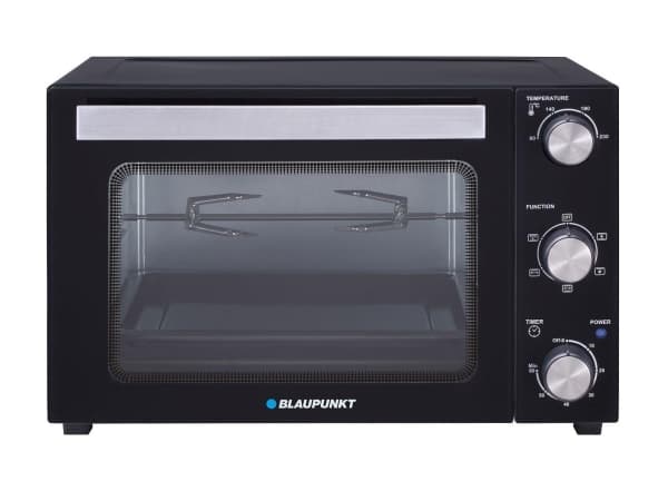 Blaupunkt EOM501, 31 l, Svart, Rustfritt stål, Frittstående, Rotasjon, 90 - 230 °C, 60 min