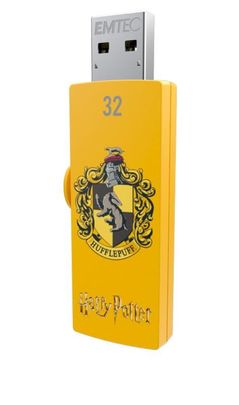 USB FlashDrive 32GB EMTEC M730 (Harry Potter Hufflepuff - Yellow) USB 2.0