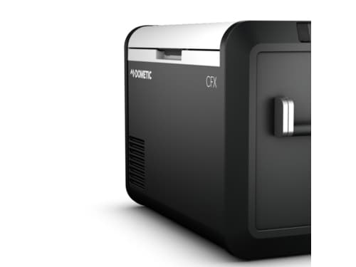 Dometic CFX375DZ - Konvertibel kyl/frys - bärbar - Wi-Fi - ytterdörr - bredd: 89.2 cm - djup: 49.5 cm - höjd: 47.2 cm - 74 liter - Klass D - slate/mi