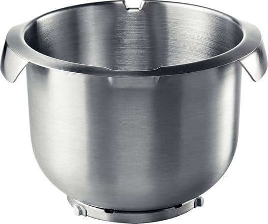 Bosch - Skål - for stativmikser, for kjøkkenmaskin - metallisk - for MUM 8 professional MUM84MP1, MUM86W1; 86 EXCLUSIV MUM86MK1; 86 professional MUM8