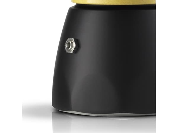 Bialetti Orzo Express, Mokabryggare, Svart, Gul, Gjuten aluminium, 2 koppar, Orzo Express, CE