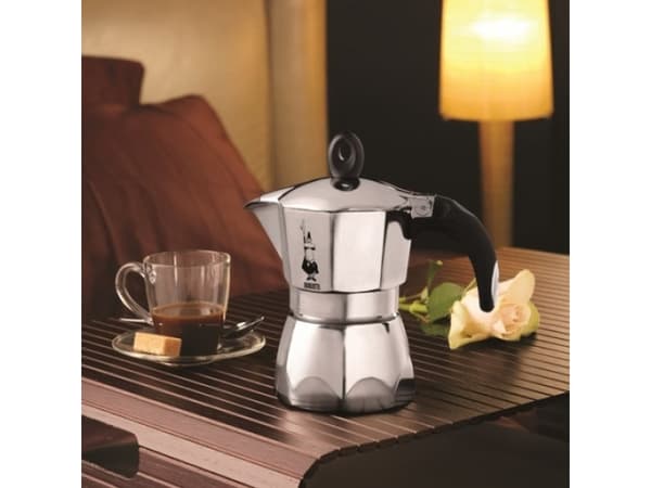 Bialetti Dama, Mokkapannu, Alumiini, Musta, Alumiini, 6 kuppia, Dama, CE