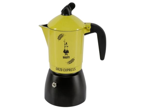 Bialetti Orzo Express, Mokabryggare, Gjuten aluminium, Svart, Gjuten aluminium, 4 koppar, Orzo Express, CE