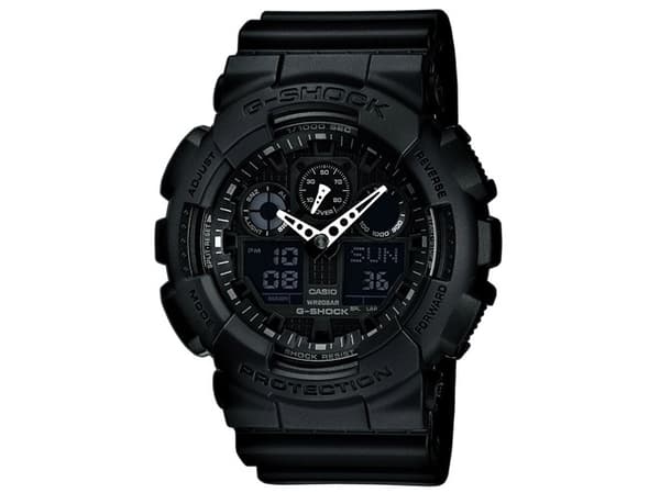 Casio GA-100-1A1ER, vanntett, kvarts