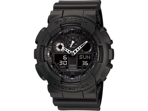 Casio GA-100-1A1ER, vanntett, kvarts