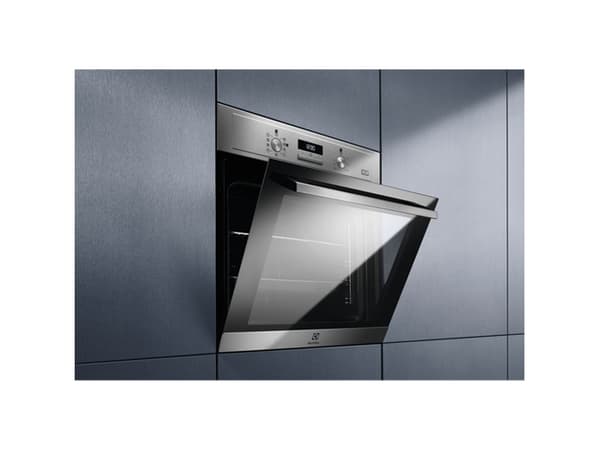 Electrolux EOD3H70X, Medium, Elektrisk ovn, 2790 W, 72 l, Innebygget, Rustfritt stål