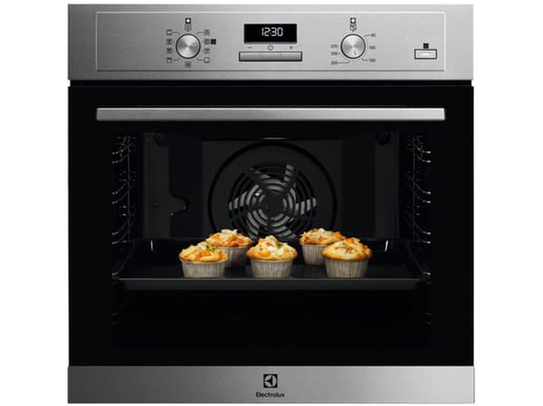 Electrolux EOD3H70X, Medium, Elektrisk ugn, 2790 W, 72 l, Inbyggd, Rostfritt stål Rostfritt stål