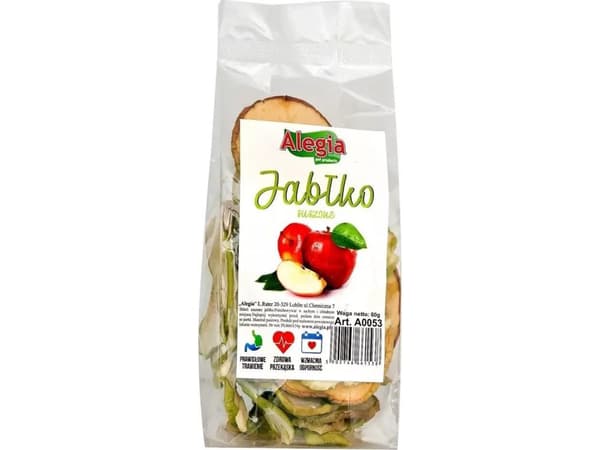 Alegia ALEGIA TØRKET EPLEDELIKASJER 60G A0053