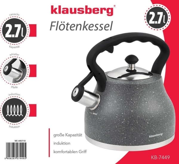 Klausberg KANEL MED FLØYTE KLAUSBERG 2,7L KB-7449