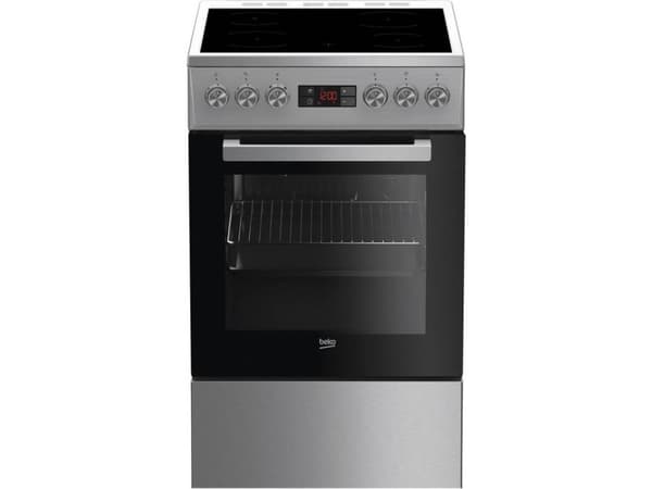 Beko FSM57300GX - Liesi - vapaasti seisova - leveys: 50 cm - syvyys: 60 cm - korkeus: 85 cm - itsepuhdistuva - ruostumaton teräs