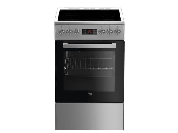 Beko FSM57300GX - Liesi - vapaasti seisova - leveys: 50 cm - syvyys: 60 cm - korkeus: 85 cm - itsepuhdistuva - ruostumaton teräs