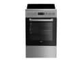 Pikkukuva 1 / 5: Beko FSM57300GX - Liesi - vapaasti seisova - leveys: 50 cm - syvyys: 60 cm - korkeus: 85 cm - itsepuhdistuva - ruostumaton teräs