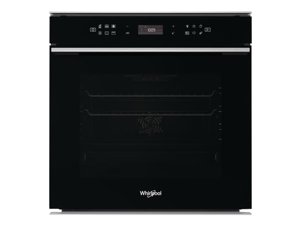 Whirlpool W Collection W7 OM4 4S1 P BL - Ugn - inbyggd - fördjupning - bredd: 56 cm - djup: 55 cm - höjd: 58.3 cm - med självrengöring - Klass A+ - s