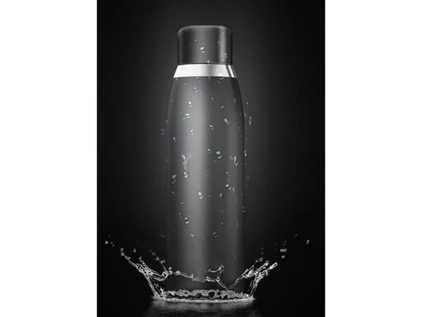 Puro Smart - Smart termoflaske - Størrelse 6.7 cm diameter - Høyde 23.5 cm - 500 ml - matt svart