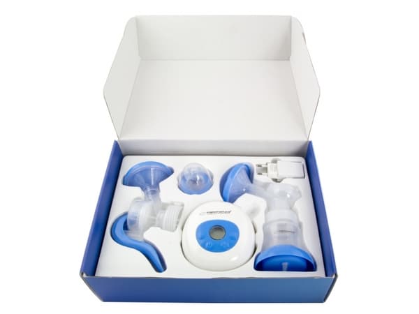 Esperanza GEMELOS - Breast pump - trådløs - med manual breast pump