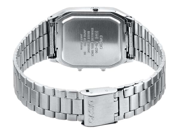 Casio Vintage AQ-230A-1DMQYES - Armbandsur - kvarts - analog+digital - harts