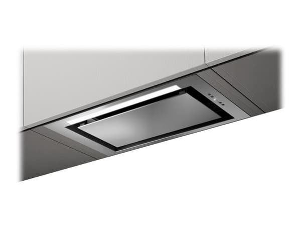 Elica Hidden IX/A/60 - Kåpa - huv - Fördjupning - bredd: 49.4 cm - djup: 26.25 cm - utsug och återcirkulering (-) - rostfritt stål