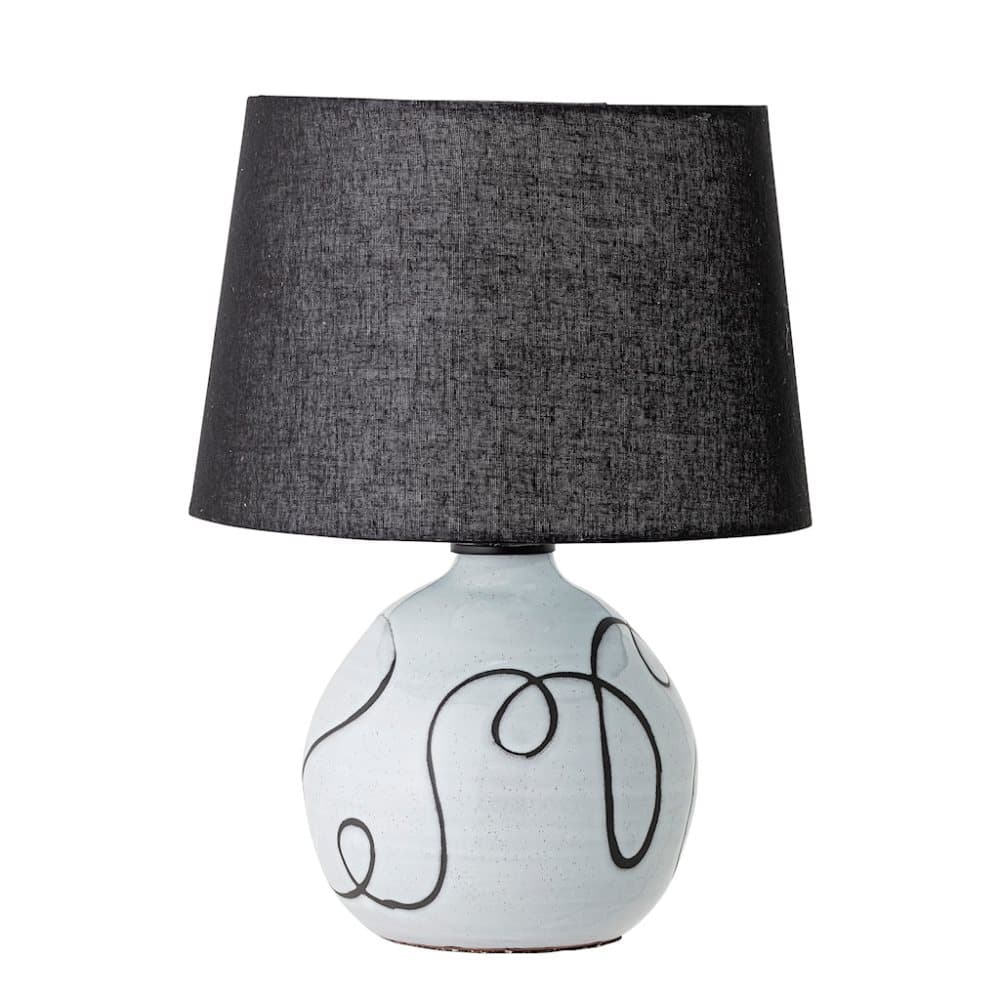 Bordlampe Hvid Terracotta