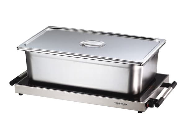 Rommelsbacher WPR 305/E - Warming tray - 300 W - rostfritt stål Rostfritt stål