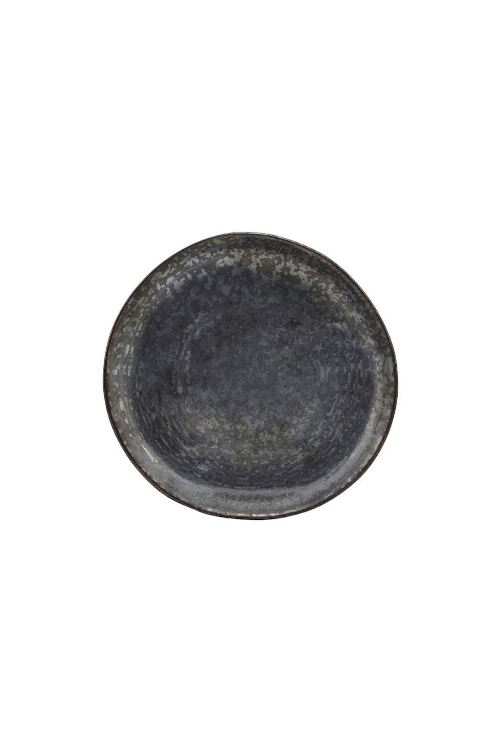 Pion Assiett Svart/Brun