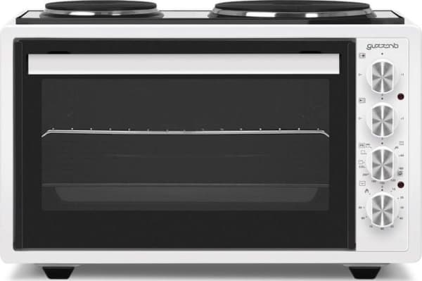 Guzzanti GZ 3641, Bordkoker, Hvit, Rotasjon, Hvit, Front, Elektronisk