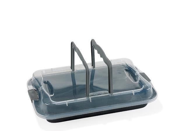 Långpanna m lock 36 x 23 cm Funktion