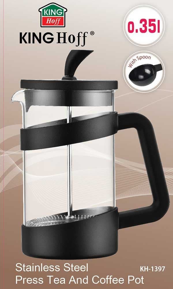 KingHoff KINGHOFF KAFFE/TEKOKKER MED TRYKK 350m KH-1397
