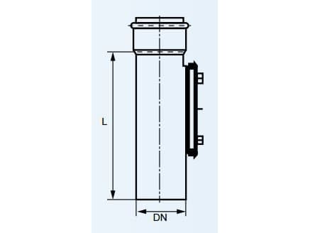 Magnaplast Sisäinen viemäriventtiili Ultra dB, Ø 110 mm