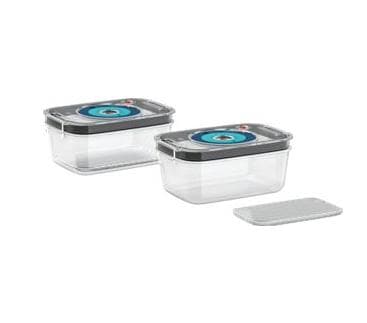 Bosch MSZV0FC2 - Förvaringsbehållare för vakpackad mat - 1 L (paket om 2)