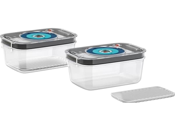 Bosch MSZV0FC2 - Förvaringsbehållare för vakpackad mat - 1 L (paket om 2)