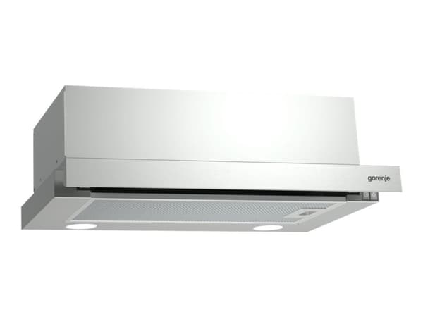 Gorenje BHP523E10X - Panser - teleskopisk - bredde: 50 cm - dybde: 30.5 cm - uttrekking og resirkulering - rustfritt stål Elfenben