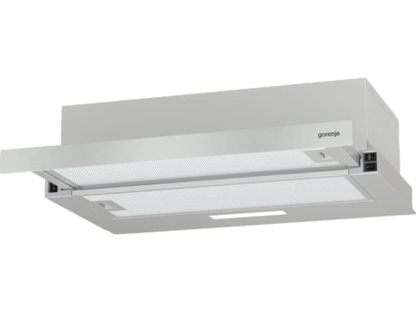 Gorenje TH60E3X, 350 m³/t, eksos/resirkulering, E, A, B, 67 dB