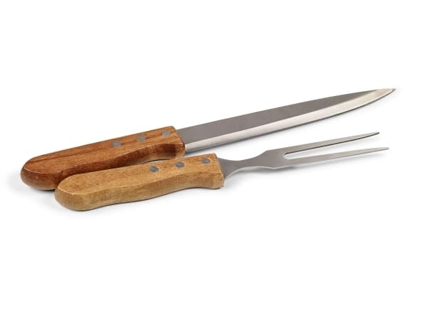 bercato Trancherset By Bercato - K: 33cm/ G: 26,5cm - Rostfritt stål, Acaciaträ