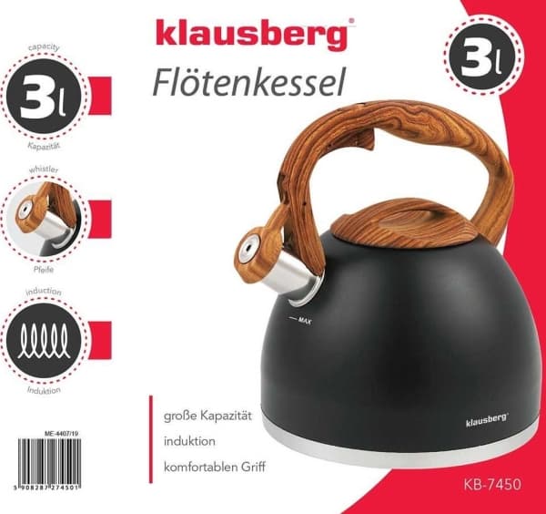 Klausberg KLAUSBERG KANEL I STÅL 3,0L KB-7455