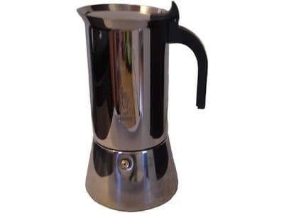 Bialetti Venus box, Mokkapannu, 0,1 L, Hopea, Ruostumaton teräs, 2 kuppia, Polypropeeni (PP)