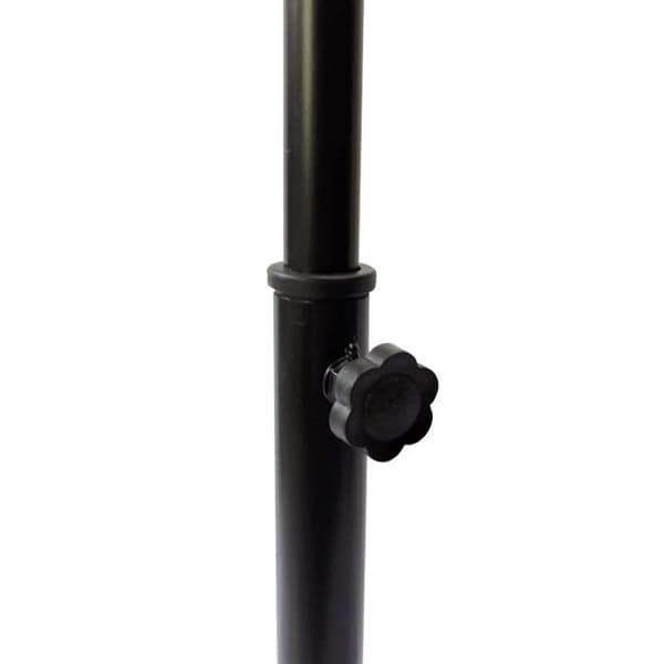Gitarstativ for 3 gitarer - justerbar høyde 60-105 cm og vippestøtte