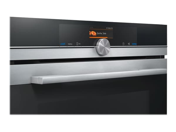 Siemens iQ700 HB676GBS1 - Sisäänrakennettu uuni - Pyrolyysi - CookControl+ - Kosketusnäyttö+