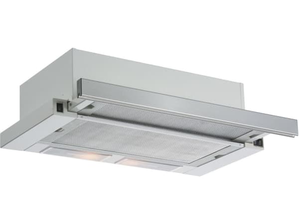 SILVERLINE Crystal SL 1152-90 RF - Huppu - teleskooppinen - leveys: 90 cm - syvyys: 30,5 cm - poisto ja kiertoilma (-) - teräs