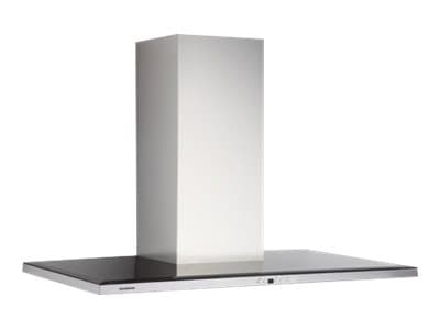 SILVERLINE Nordic Dark SL 3122-80 RF - Kåpa - skorsten, plan - bredd: 79.8 cm - djup: 50 cm - utsug och återcirkulering (-) - stål