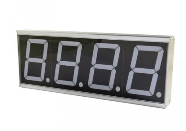 ALLNET ALL-POE-CNT-1, Digital vekkerklokke, Grå, 370 mm, 141 mm, 43 mm, 2,18 kg