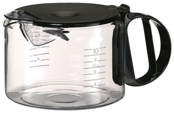 Braun KFK 10 L - Tillbringare - till kaffebryggare - svart - för Aromaster KF 37, KF 47; Aromaster Plus KF 400